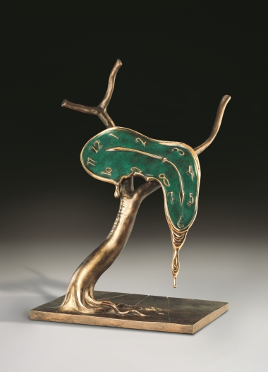 (Home)R_Salvador Dali 達利, Profile of Time 時間的側影, 1977-84, Bronze 青銅, 51 cm (H), HKD 215,000