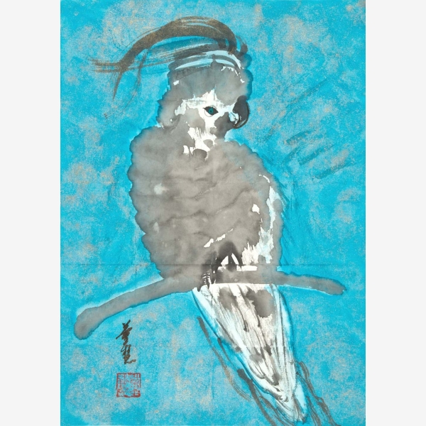 A_Christina Tung 董慧, Song of Seasons(13) 四季之歌(十三), 2013, Ink &amp; Colour on Paper 水墨設色紙本, 42 cm x 30 cm