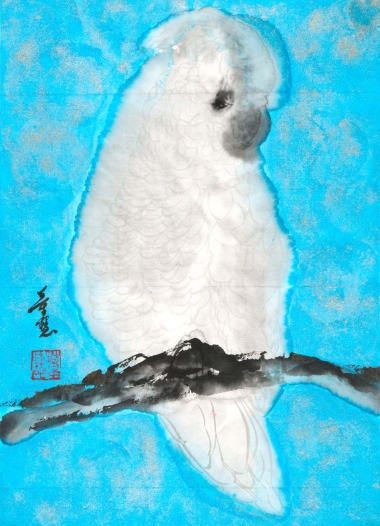 A_Christina Tung 董慧, Song of Seasons(8) 四季之歌(八), 2013, Ink &amp; Colour on Paper 水墨設色紙本, 42 cm x 30 cm