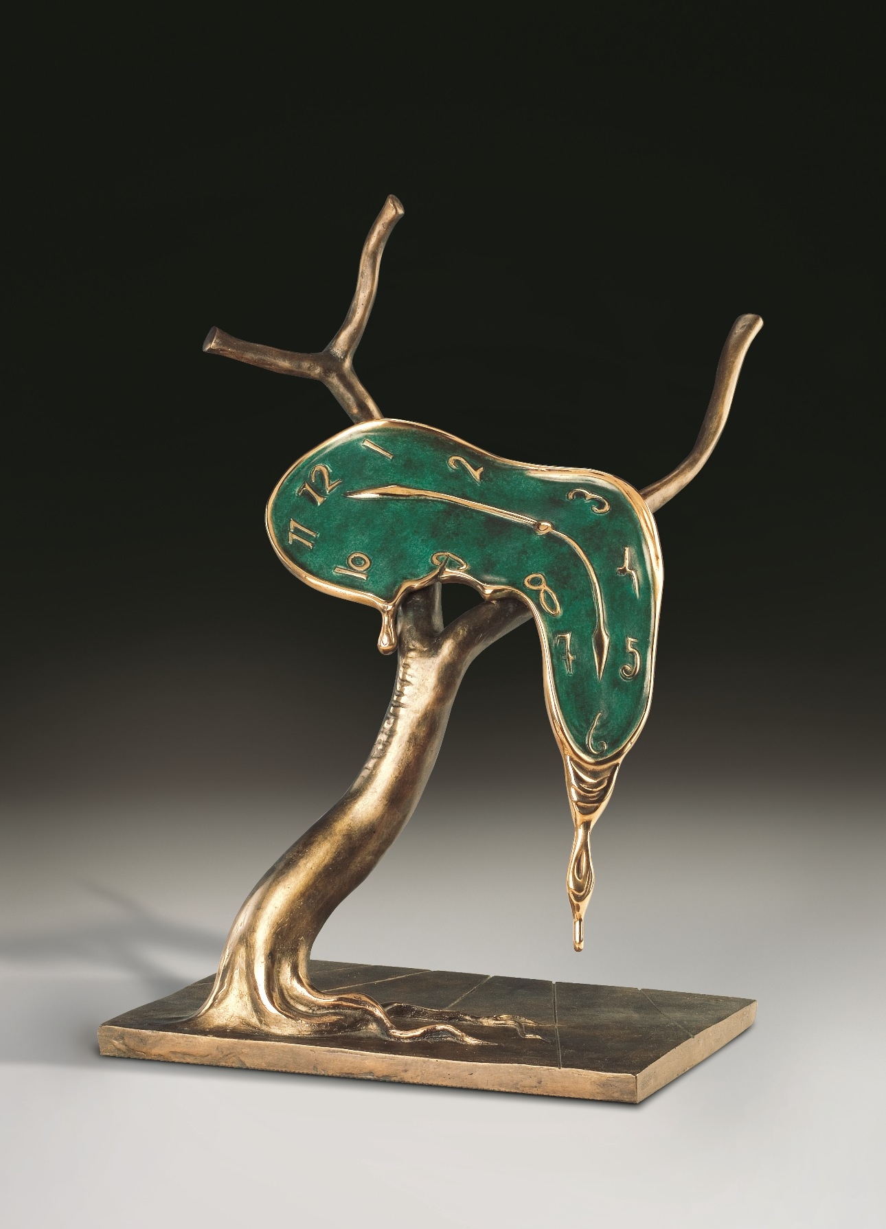 (Home)R_Salvador Dali 達利, Profile of Time 時間的側影, 1977-84, Bronze 青銅, 51 cm (H), HKD 215,000
